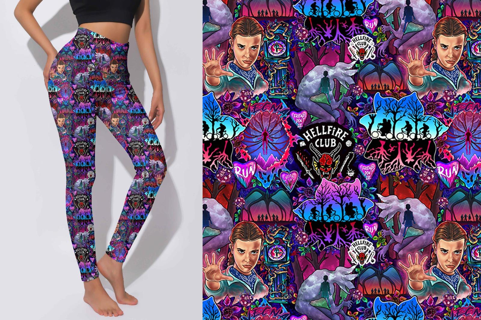 Active Leggings - Stranger Things