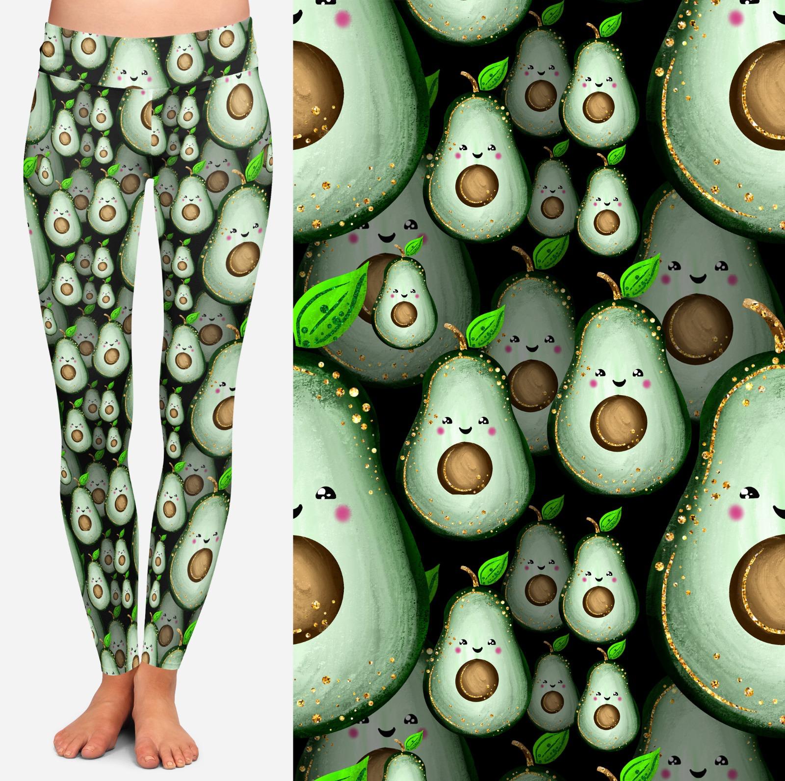 Comfort leggings - Avocados