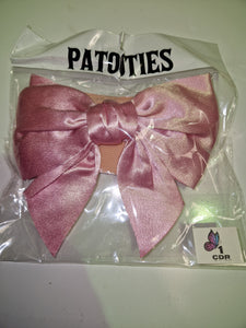 Luxe Bow Belt - Light Pink