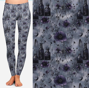 Comfort Leggings - Flowers in a bottle