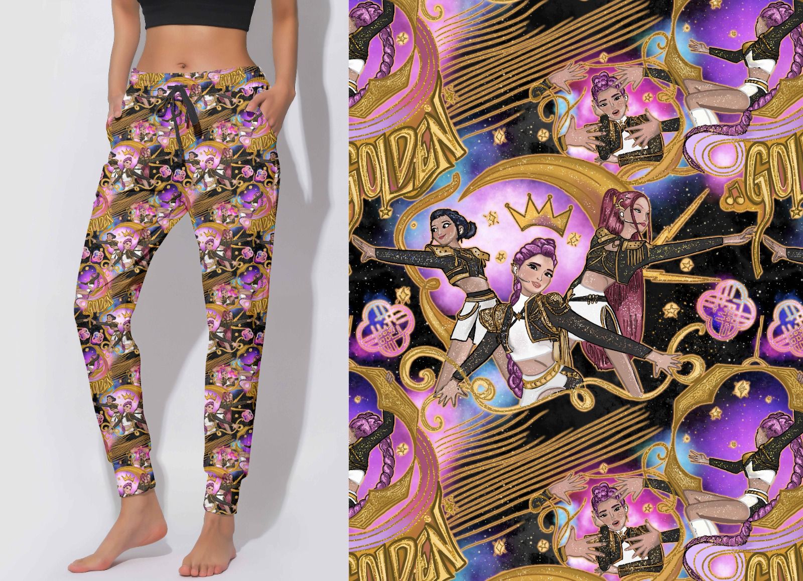 Kids Joggers - Golden