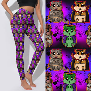 Active Leggings - Horror Hams