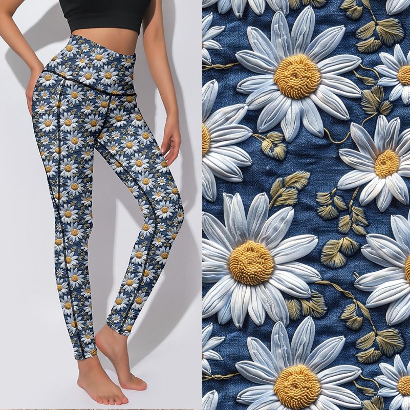 V3 Actives - Patchwork daisy