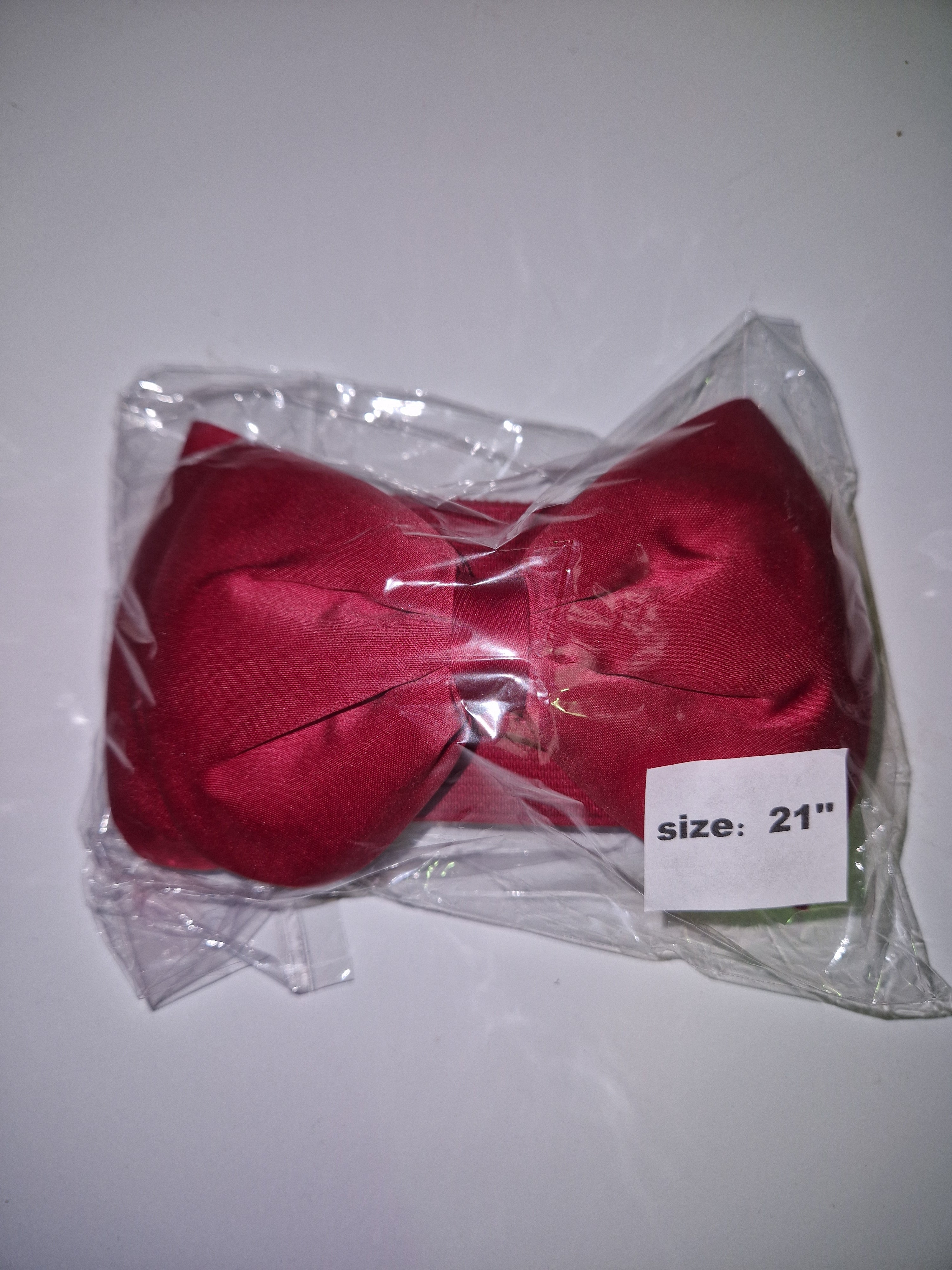 Small bow belt - Red