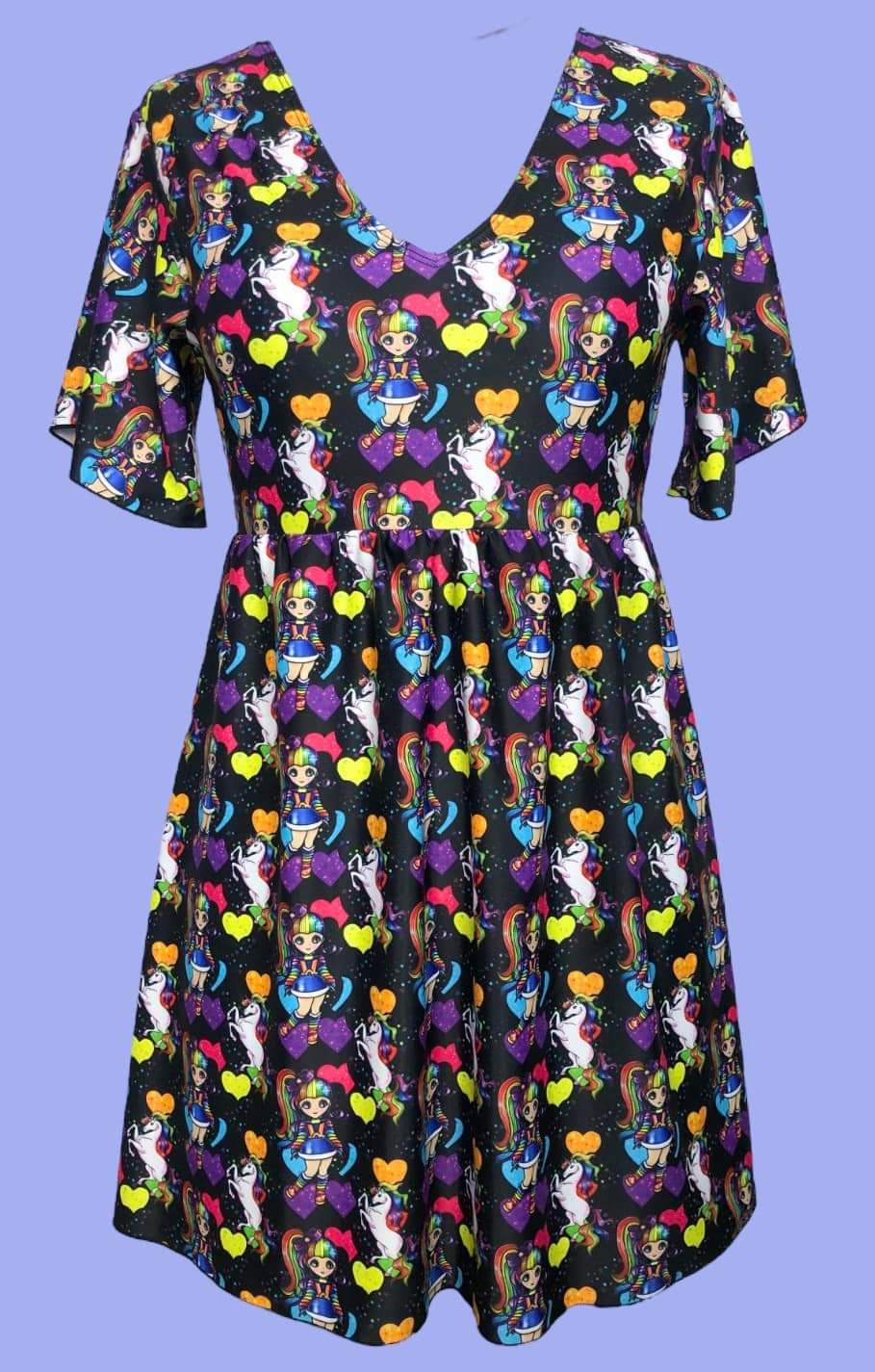 Swim Dress - Rainbow Brite (8/10)