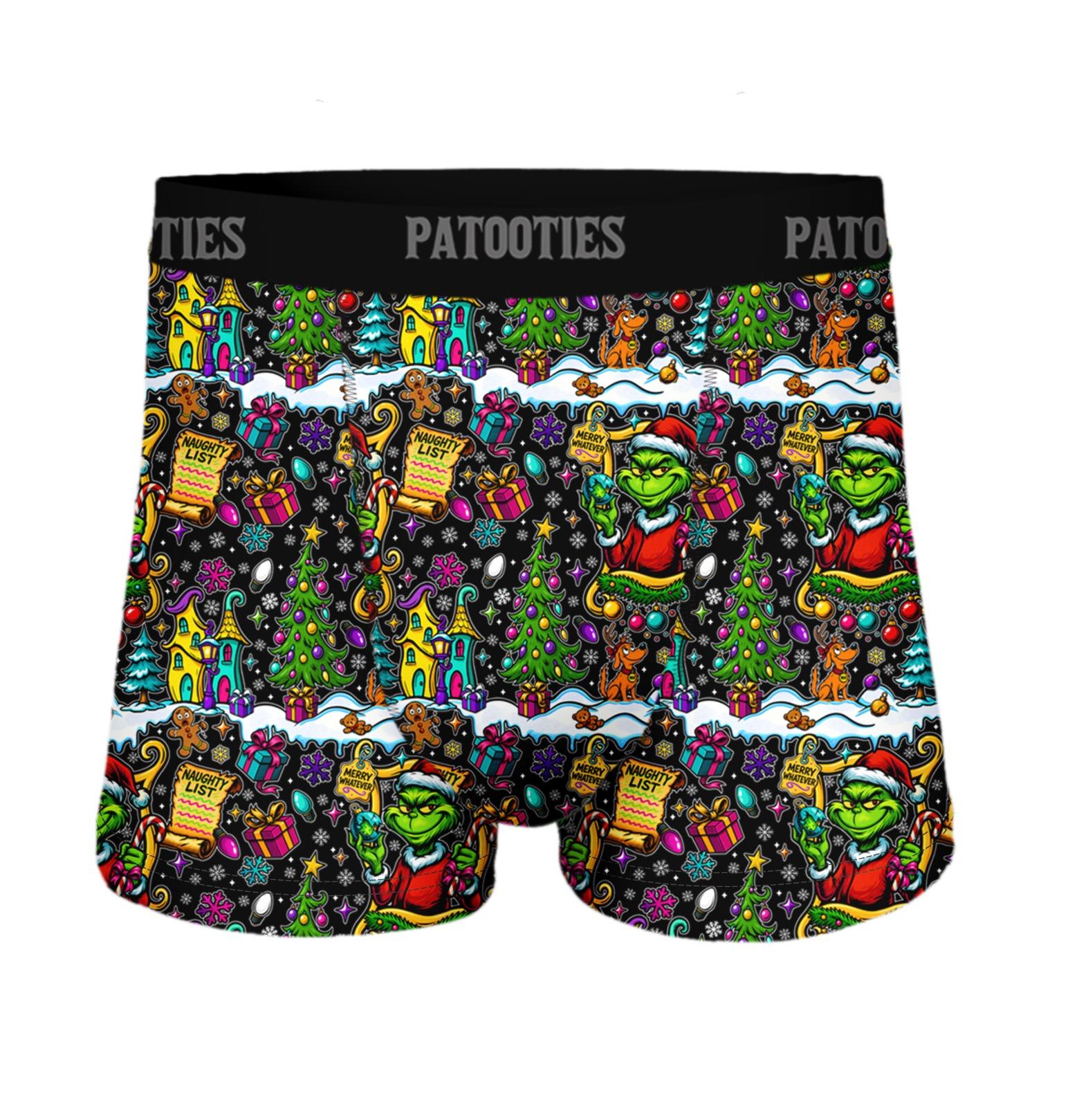 Mens Patooties - Mean One Dark