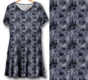 Swing dress - Flowers in a bottle
