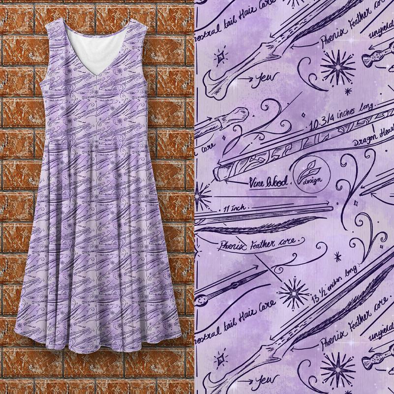 Sleeveless Peggy - Lilac Wands