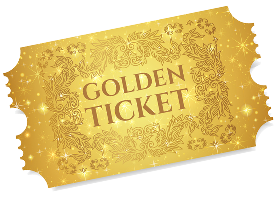 Golden Ticket gift cards